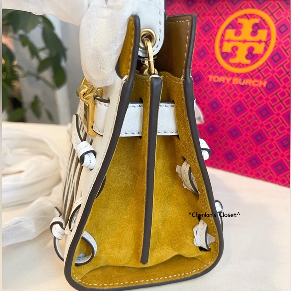 🔥NeW! Tory Burch Lee Radziwill Petite Double Bag Cutout - Picture 9 of 14